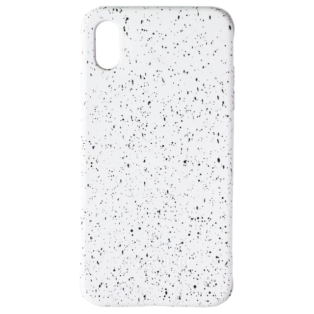 Alt view image 2 of 3 - Mellow Compostable Bio Case for Apple iPhone Xs Max - White/Black
