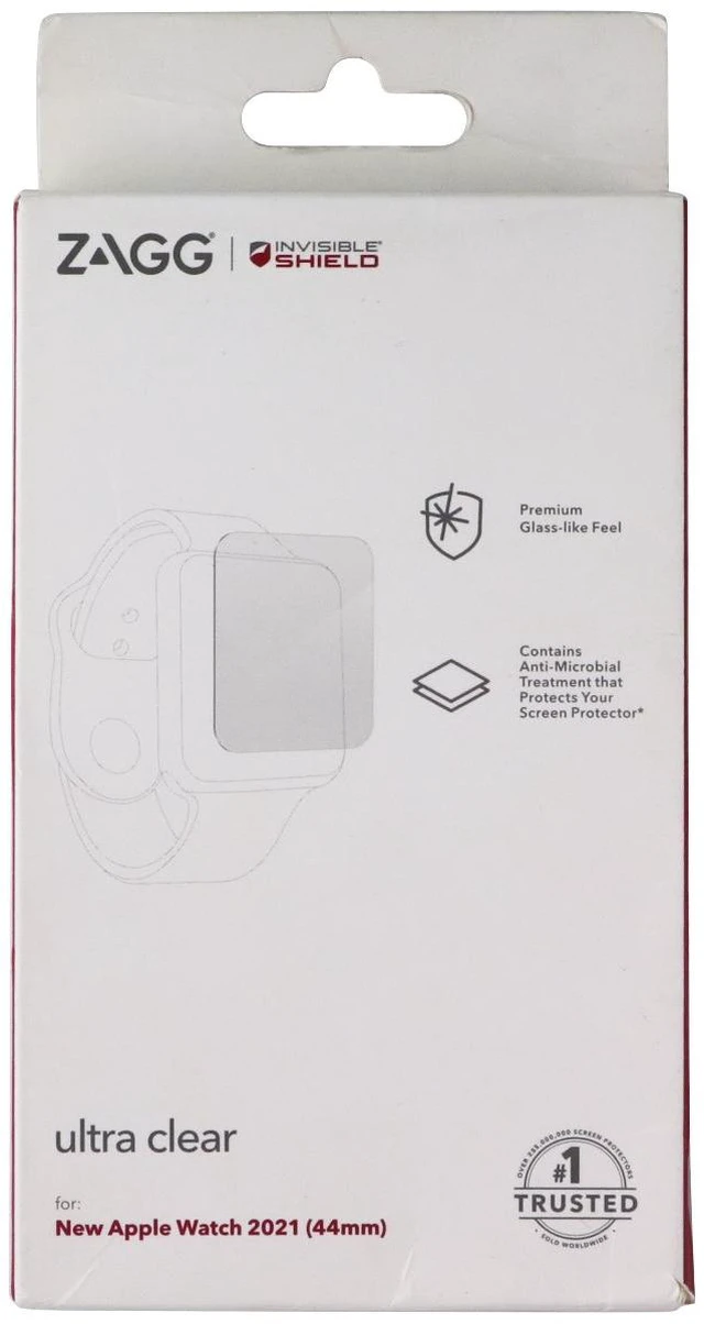 Main image of ZAGG Ultra Clear Series Screen Protector for Apple Watch 2021 (44mm) & More