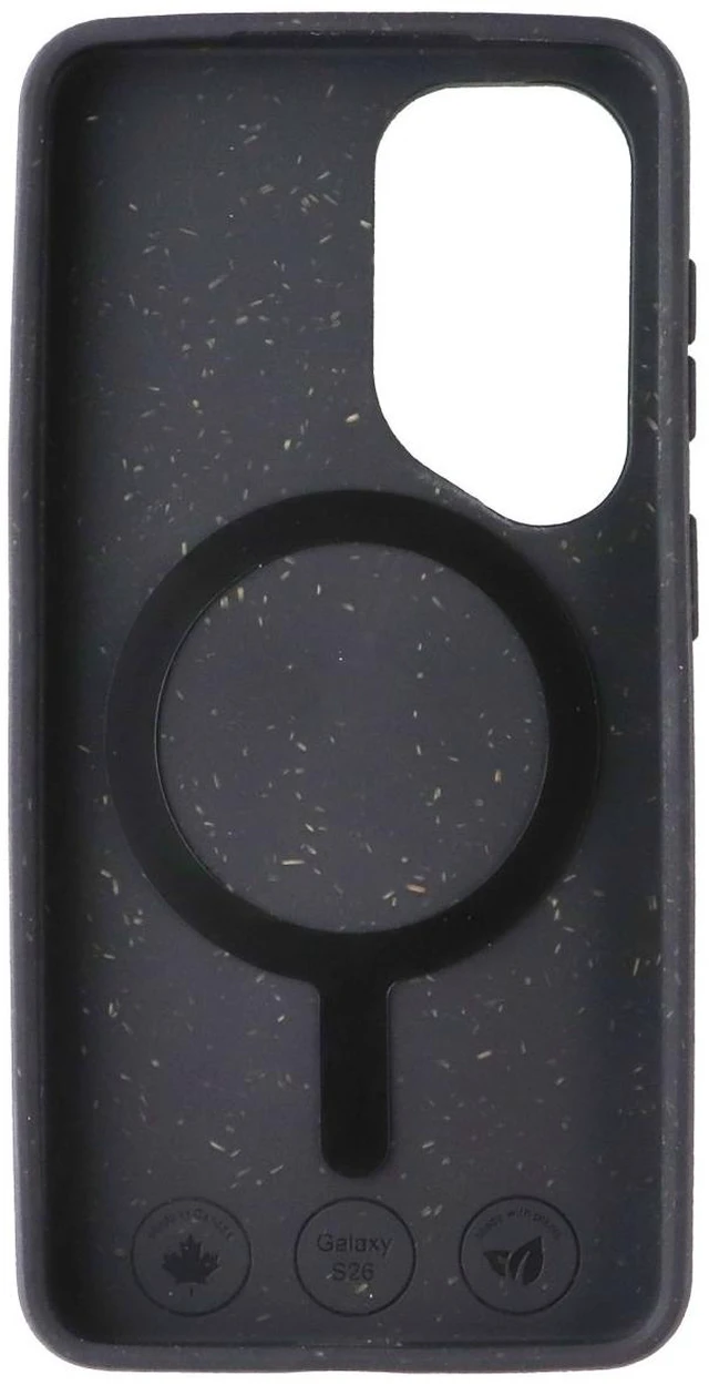 Alt view image 3 of 3 - Pela Magnetic Case for Samsung Galaxy S26 - Black with Speckles