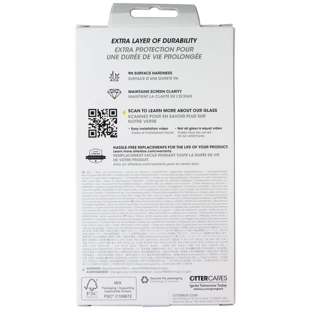 Alt view image 5 of 7 - OtterBox Protection + Power Kit for MagSafe for iPhone 16 Pro Max - Clear/White