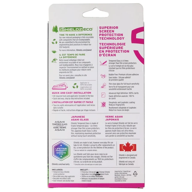 Alt view image 2 of 2 - iShieldz Glass Screen Protector for Apple iPhone 16 Plus Smartphones