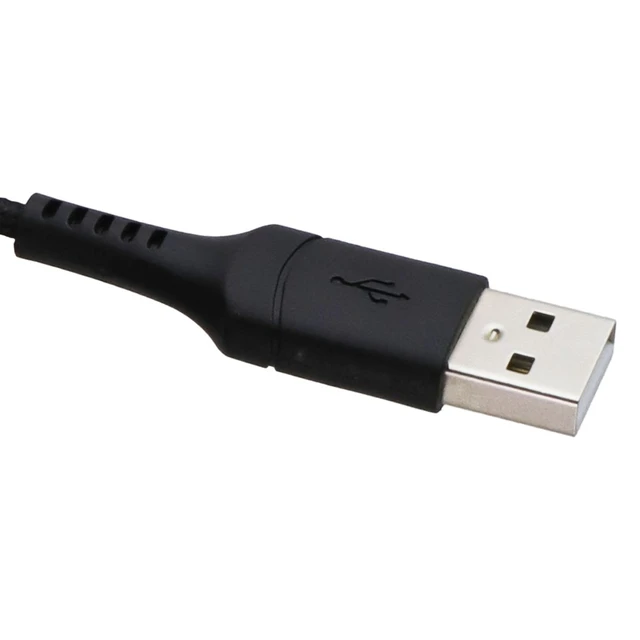 Alt view image 2 of 3 - Powerology (1.2M) Braided USB-A to USB-C Cable - Black