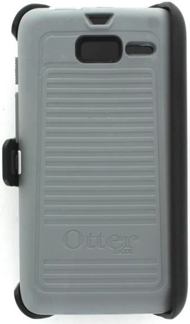 Alt view image 3 of 4 - OtterBox Defender Case for Motorola Droid RAZR M XT907 (Glacier)