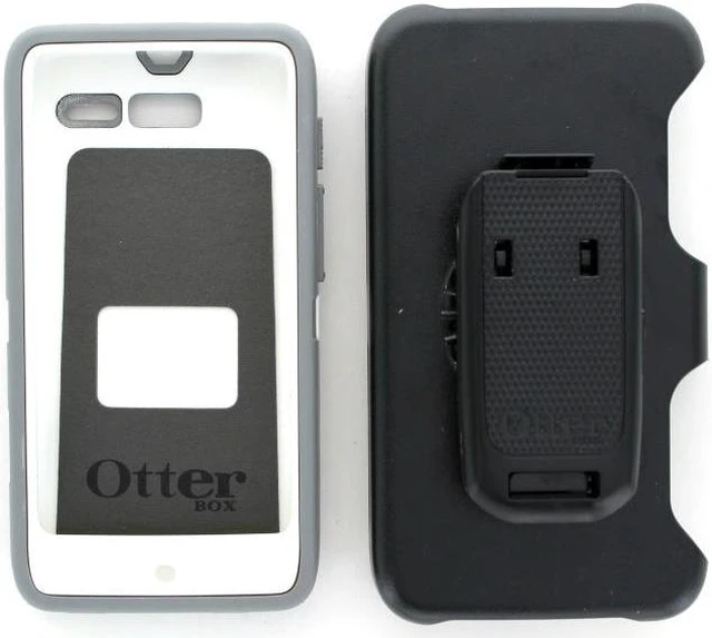 Alt view image 4 of 4 - OtterBox Defender Case for Motorola Droid RAZR M XT907 (Glacier)