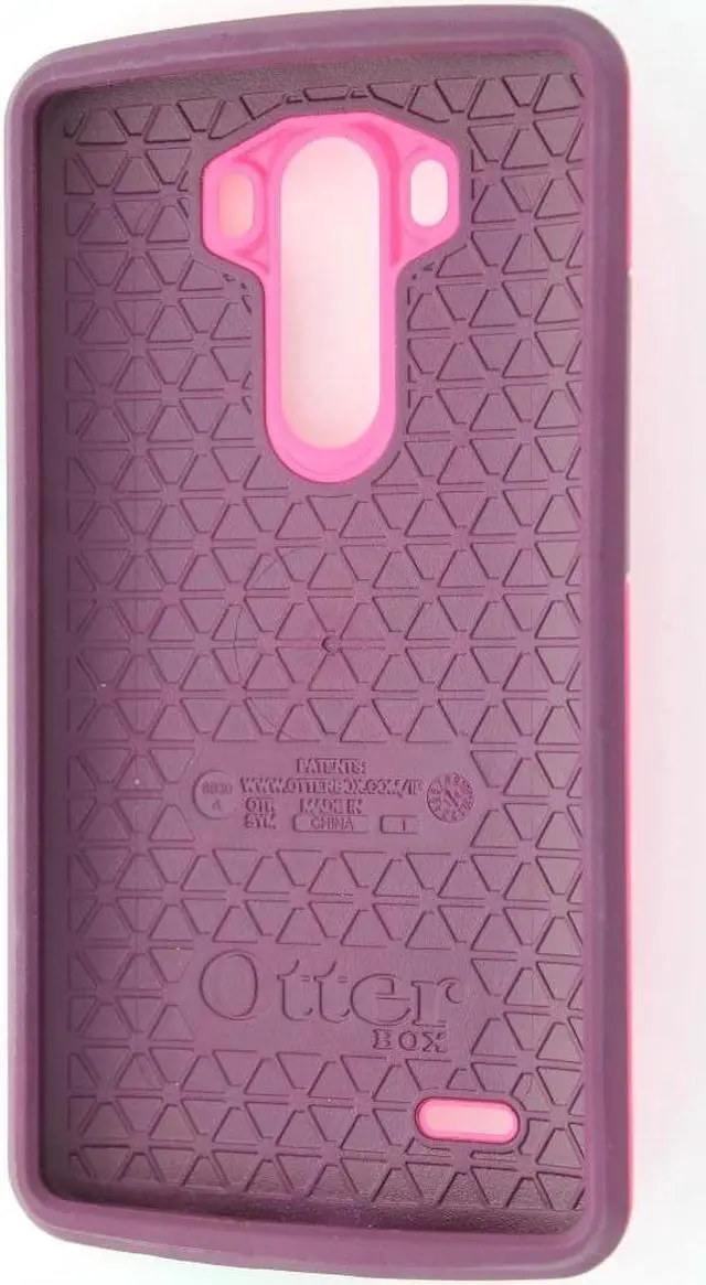 Alt view image 7 of 9 - LG G3 Otterbox Symmetry Crushed Damson Dark Red Pink 77-44371