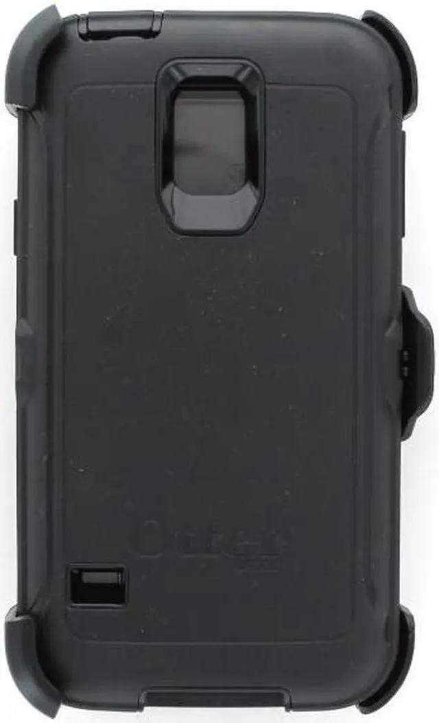 Alt view image 8 of 18 - OtterBox Defender Case for Samsung Galaxy S5 - Black/Black