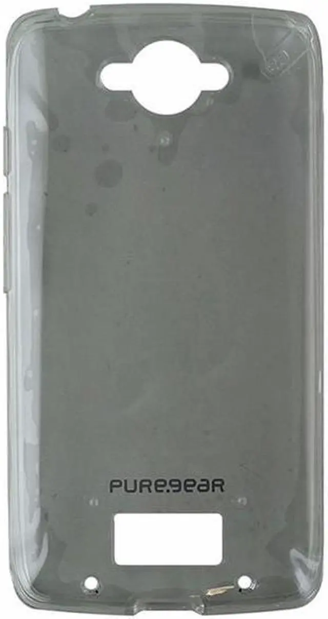 Alt view image 4 of 10 - PureGear Slim Shell Clear/Clear Case for Motorola Droid Turbo XT1245 61014PG