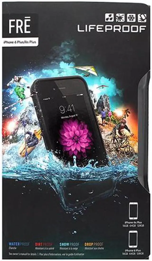 Alt view image 8 of 20 - LIFEPROOF 77-52558 Cell Phone Case,Black,Fits Apple G3778665