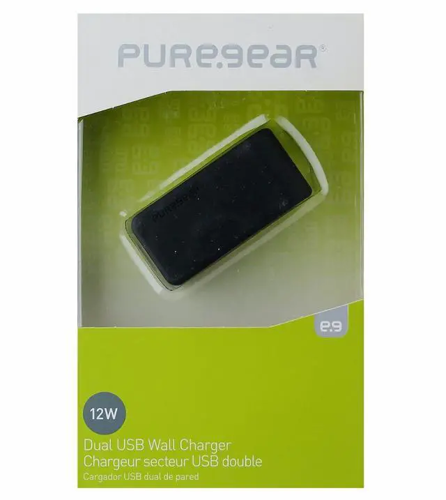 Alt view image 4 of 9 - PureGear Universal 2.4A Dual USB Car Charger (Black)