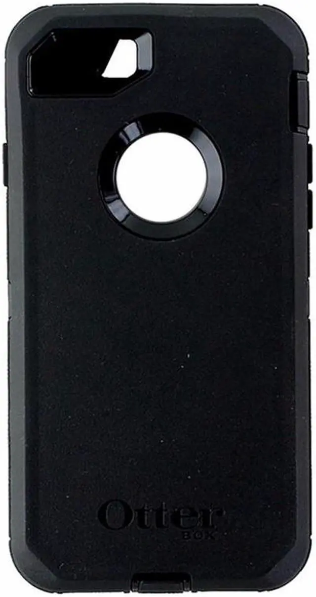 Alt view image 8 of 20 - OtterBox DEFENDER SERIES Case for iPhone 7 (ONLY) - Retail Packaging - BLACK