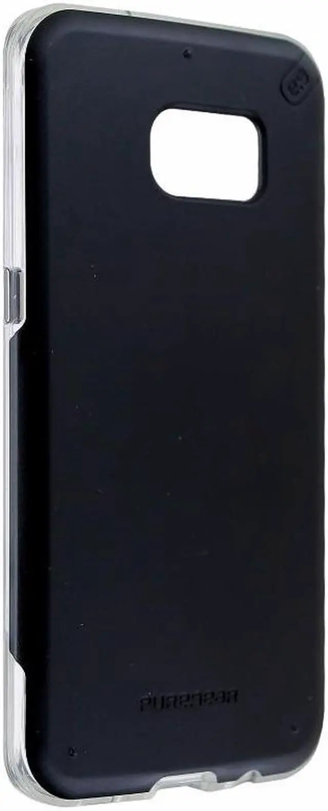 Alt view image 4 of 11 - PUREGEAR DUALTEK PRO BLACK ANTI-SHOCK CASE HARD COVER FOR SAMSUNG GALAXY S7 EDGE