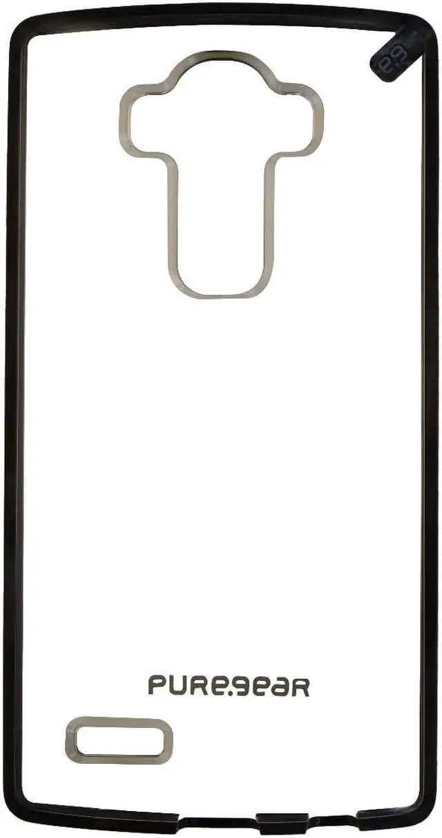 Alt view image 6 of 9 - PureGear Slim Shell Protective Cell Phone Case - Black/Clear - LG G4