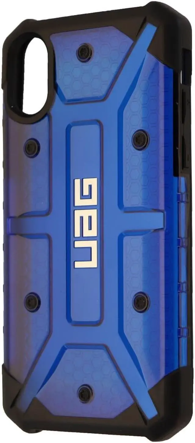Alt view image 8 of 12 - UAG iPhone Xs / iPhone X [5.8-inch screen] Plasma Feather-Light Rugged [Cobalt] Military Drop Tested iPhone Case