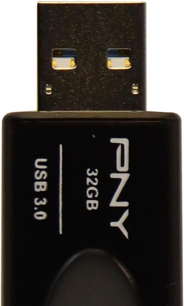 Alt view image 4 of 20 - PNY - Elite Turbo Attache 4 32GB USB 3.0 Type A Flash Drive - Black