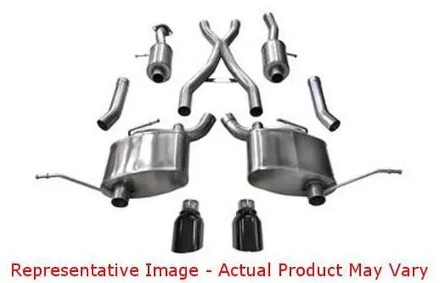 Main image of CORSA Performance 14991BLK CORSA Performance Cat Back Exhaust Dual Rear 4.5in F