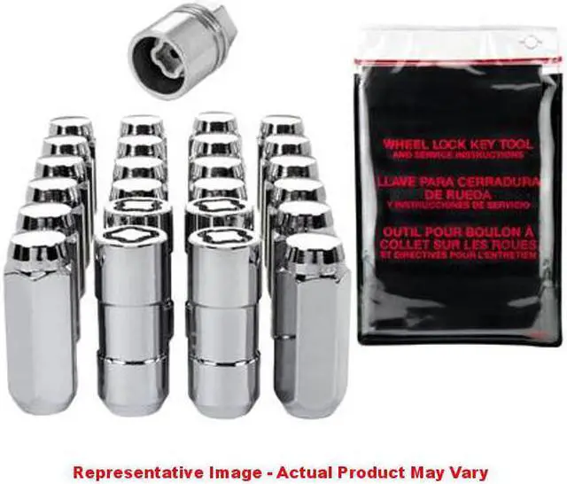 Alt view image 3 of 4 - McGard 84605 Chrome Cone Seat Wheel Installation Kit; 6 Lug (M14 x 2.0)