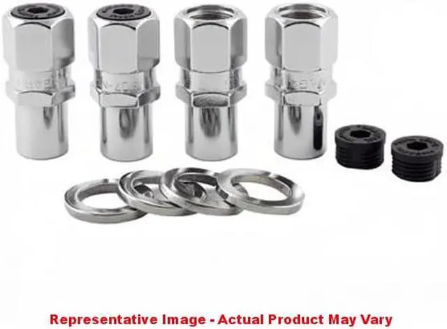 Main image of McGard 61006 Chrome Racing Regular .746" Shank Style Lug Nut Set (7/16"-20)