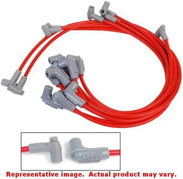Alt view image 3 of 4 - MSD Ignition Custom Spark Plug Wire Set