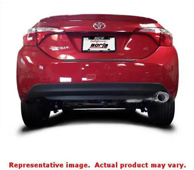 Alt view image 5 of 8 - Borla 11897 S-Type; Rear Section Exhaust Fits 14-15 Corolla