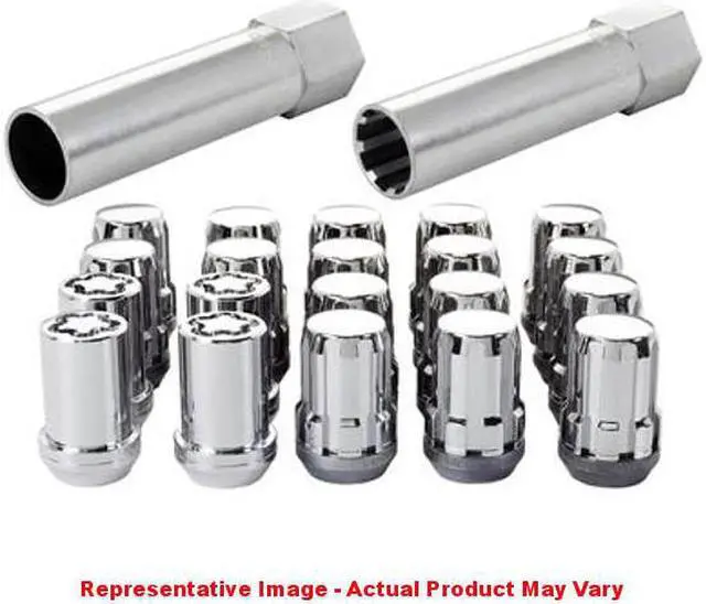 Alt view image 3 of 6 - McGard 65557CN Chrome SplineDrive 5 Lug Wheel Install Kit (M12 x 1.5)