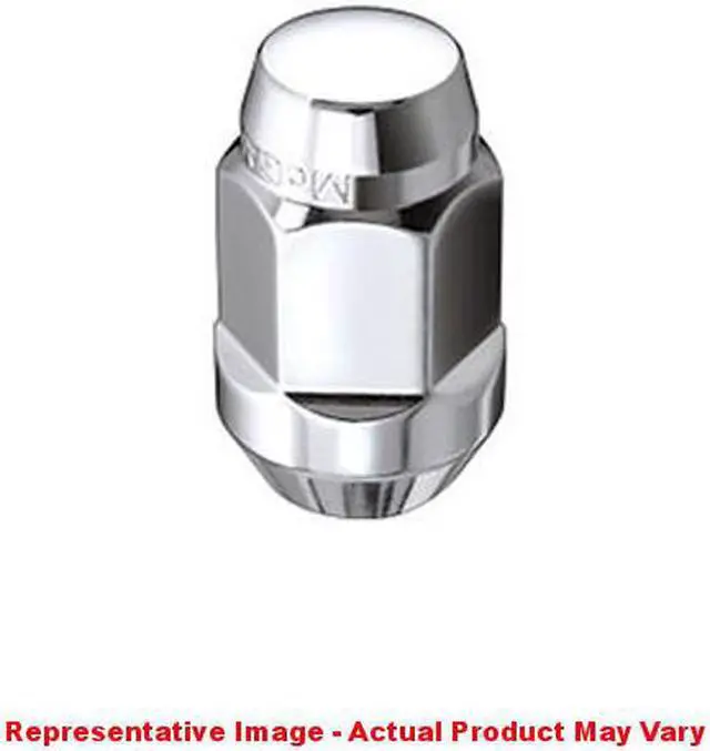 Main image of McGard 69412 Chrome Bulge Cone Seat Style Lug Nut (M12 x 1.5) Box of 100