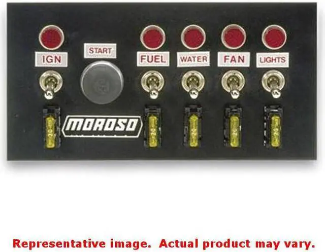 Alt view image 3 of 8 - Moroso Performance Toggle Switch Panel