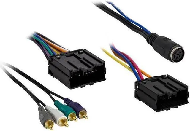Alt view image 3 of 3 - METRA 70-7004 MITSUBISHI 1994 - 2004 TURBOWIRE MULTI HARNESS DIN PLUG W/ RCA NEW