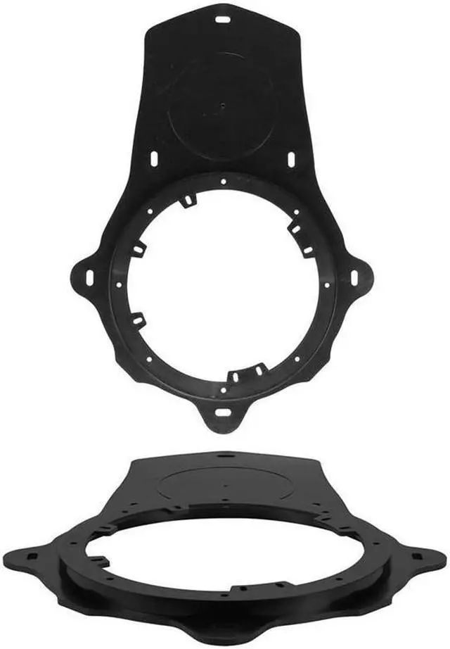 Alt view image 4 of 8 - Metra 82-3013 6"-6.75" Door Speaker Adapters for Chevrolet Corvette 1997-2004