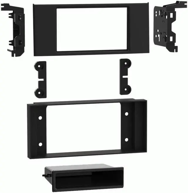 Alt view image 5 of 6 - Metra 99-9402B 1 or 2 Din Dash Kit for Select Land Rover Range Rover 2003-2012