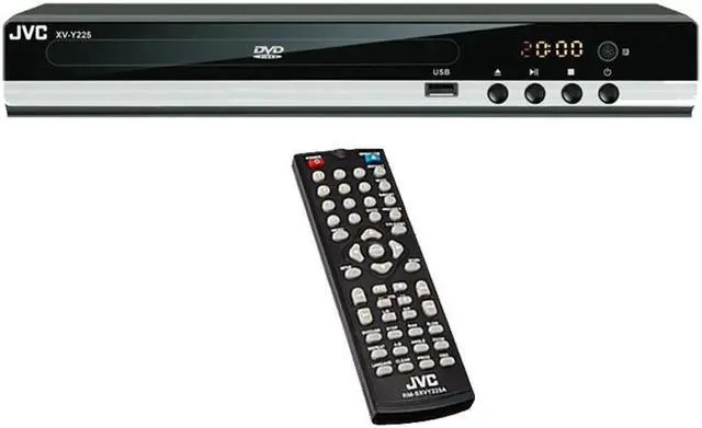 Alt view image 5 of 5 - JVC XV-Y225 All Region Free DVD Player, Multi Format 5.1 Channel Supports DivX, MPEG, MP3, WMA & USB, Black