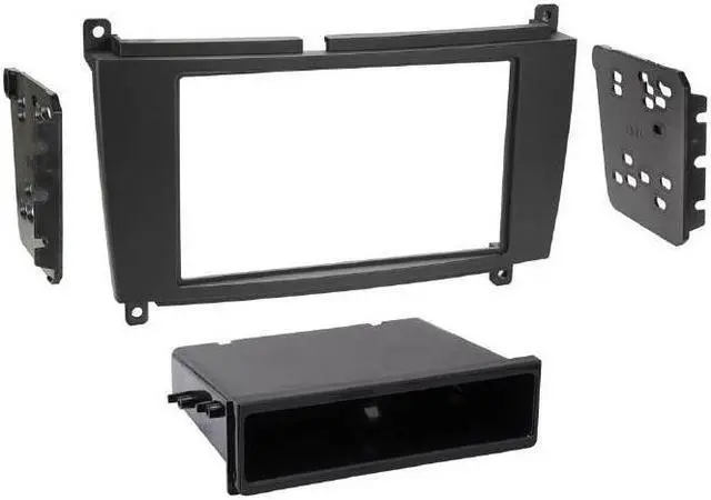 Alt view image 5 of 6 - Metra 99-8724B 1 or 2-DIN Dash Kit for Mercedes Benz CLK Class 2005-2006