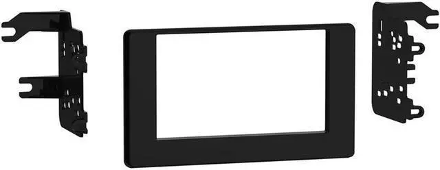 Alt view image 5 of 5 - Metra 95-8262HG Double DIN Dash Kit for select Toyota Corolla 2017-2019 - Gloss