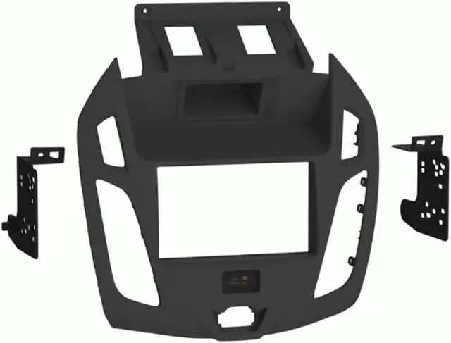 Alt view image 6 of 6 - Metra 99-5856B Single or Double DIN Car Stereo Dash Kit for 2014 - 2018 Ford