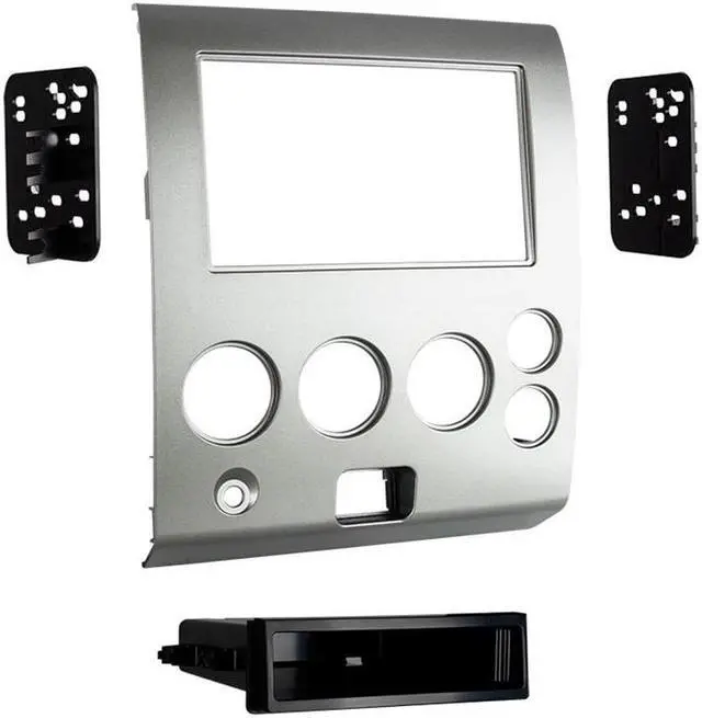 Alt view image 5 of 14 - Metra 99-7629S Single/Double DIN Dash Kit for Select 2004-07 Nissan Armada/Titan