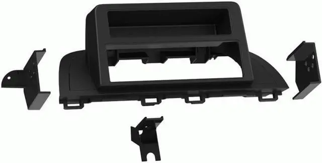Alt view image 7 of 7 - Metra 99-7526B Single DIN Dash Install Kit for select Mazda Mazda3 2014 - 2018