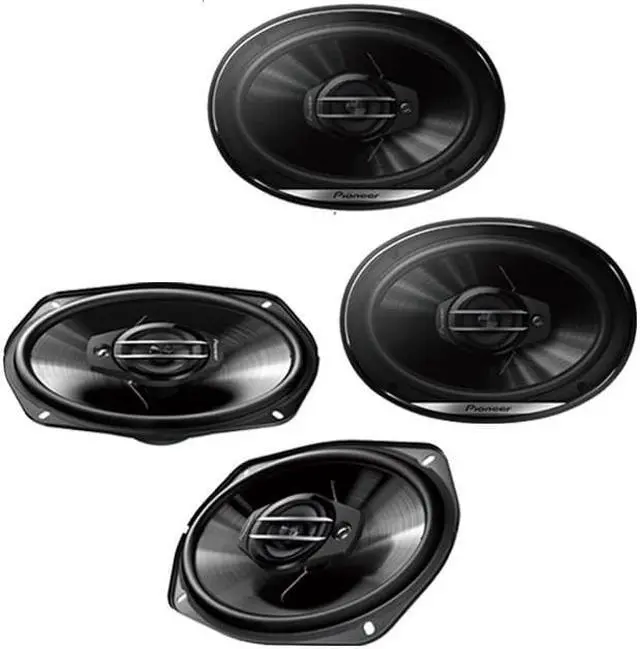 Alt view image 5 of 5 - Pioneer (2 Pairs) TS-G6930F 6" x 9" 3-Way Coaxial Car Speakers 400 Watts 4 ohm
