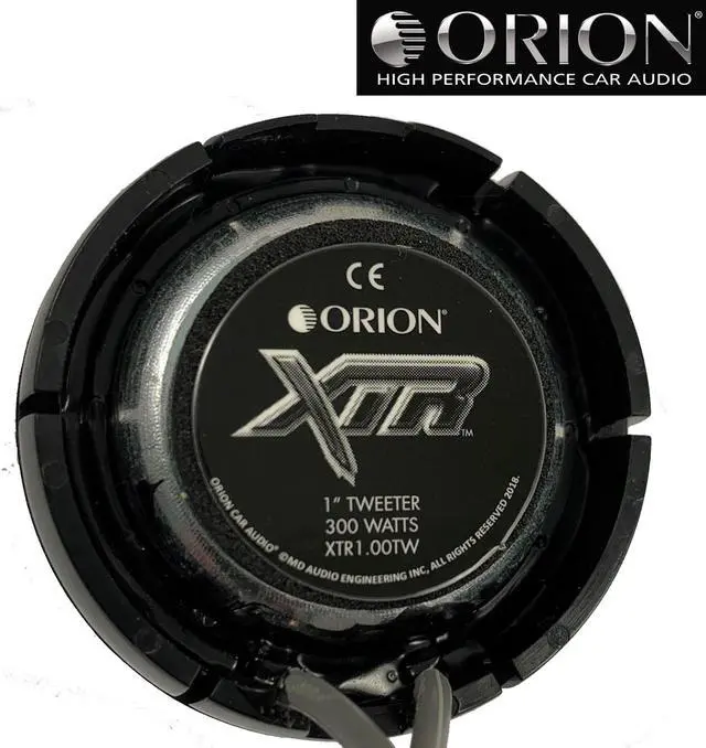 Alt view image 4 of 5 - Orion XTR1.00TW 1" Silk Dome Tweeters w/ Surface & Flush Mount Hardware 300W Max