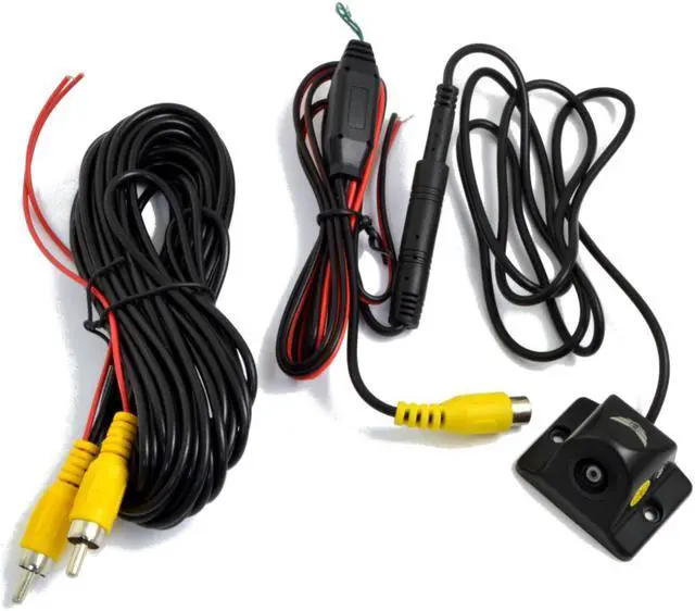 Alt view image 4 of 5 - Car Rear View Backup Parking Reverse Camera 190° Ultra-Wide View Angle Flush Mount Waterproof with Parking Assist Lines