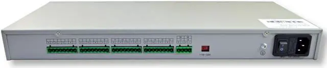 Alt view image 3 of 5 - 18 Channel AC 120V TO DC 12V 20 Amp Power Distribution Supply for CCTV Rack Mount