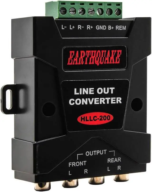 Alt view image 7 of 7 - Earthquake Sound HLLC-200 4-Channel Speaker Line Output Converter (Hi to Low)