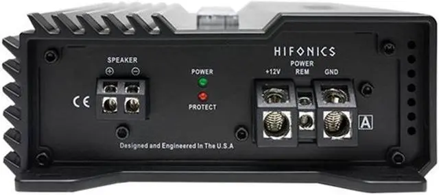 Alt view image 4 of 12 - Hifonics A1200.1D ALPHA Super D-Class 1200 Watt Monoblock Car Audio Amplifier