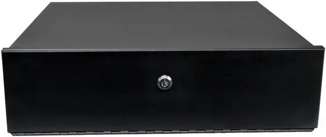 Alt view image 3 of 6 - Heavy Duty 18" x 18" x 5" DVR Security Lock Box with Fan for CCTV Systems, Black
