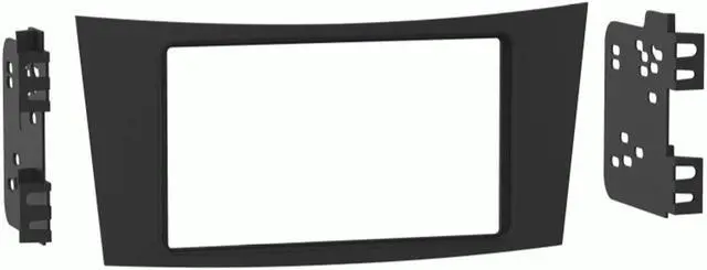 Alt view image 2 of 7 - Metra 95-8732B Double DIN Car Stereo Dash Kit 2003 2009 Mercedes Benz E-Class