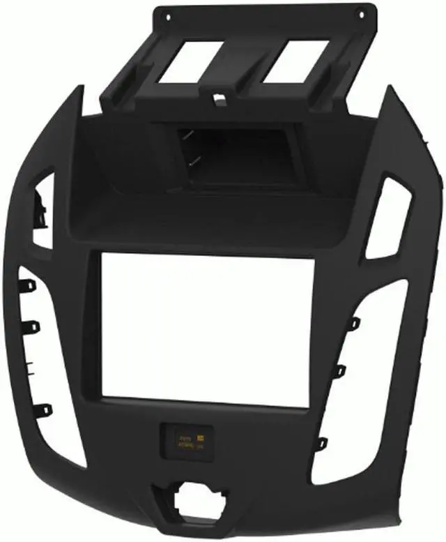 Alt view image 3 of 6 - Metra 99-5856B Single or Double DIN Car Stereo Dash Kit for 2014 - 2018 Ford