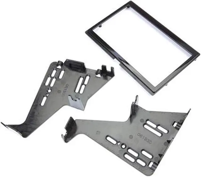 Alt view image 2 of 7 - Metra 95-8731 Double-DIN Radio Dash Kit Fits 2019-up Mercedes-Benz Sprinter Vehicles- Gloss Black