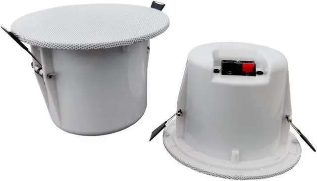Alt view image 2 of 5 - Earthquake Sound ECS 4.0 Edgeless Ultra Compact 4-inch In-Ceiling Speakers - Pair