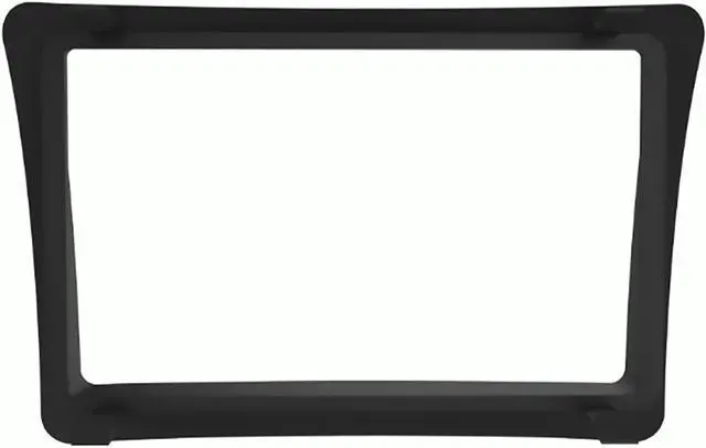 Alt view image 3 of 4 - Metra 99-7395B Single or Double DIN Car Stereo Dash Kit for 2009-2012 Hyundai Elantra- Matte Black