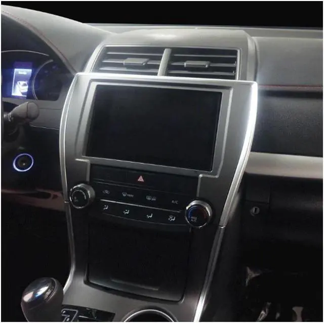 Alt view image 3 of 5 - Metra 108-TO4 Double DIN Dash Kit For Toyota Camry 2015 - 2017 Black Matte