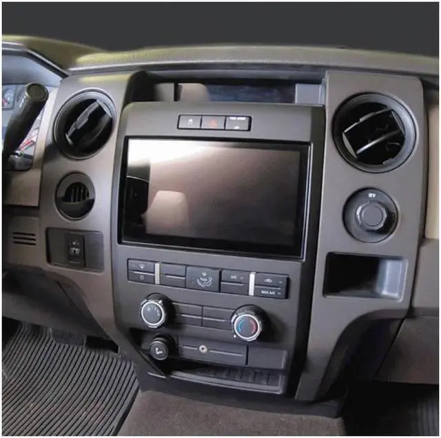 Alt view image 4 of 12 - METRA TM 108FD3B FORD F-150 2009-2014 PIONEER 8 RADIO TRIM - MATTE BLACK