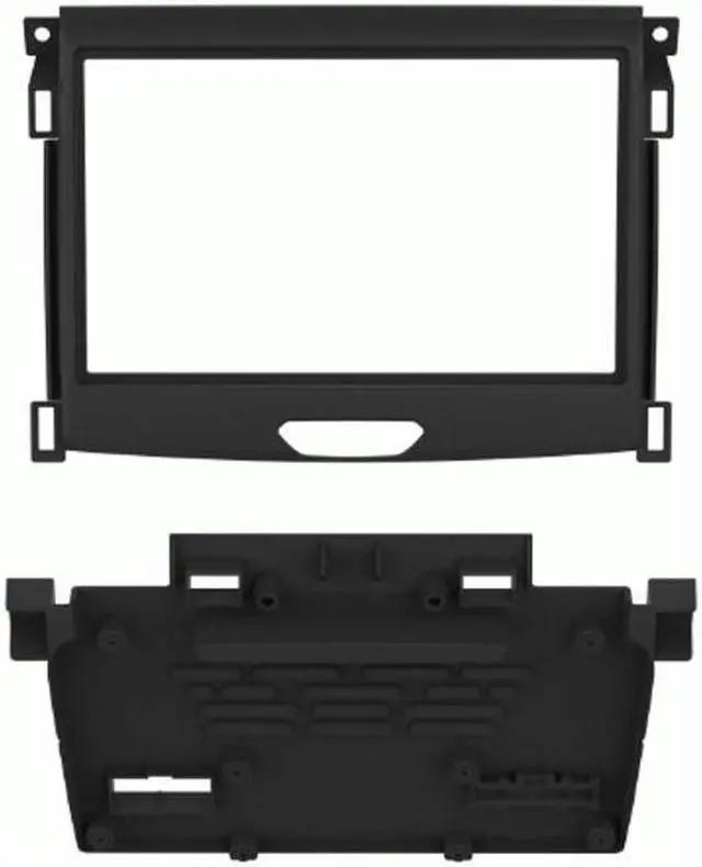 Alt view image 3 of 9 - Metra 108-FD9B Double DIN Dash Kit For Ford Ranger 2019 - Up Matte Black